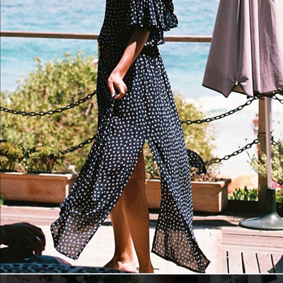 Faithful the brand La Digue Maxi Cosette Floral Dress US8 - Picture 2 of 3